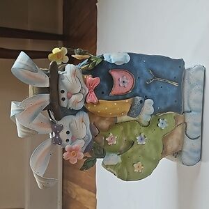 Bunny tea light holder